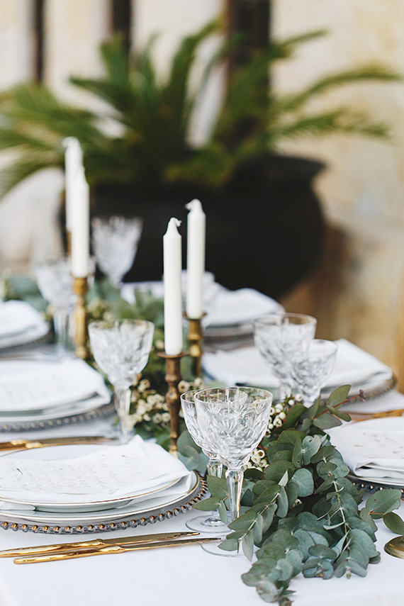 Grecian inspired wedding