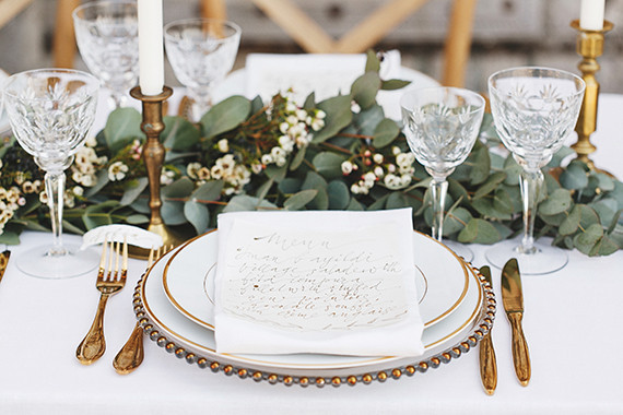 Grecian inspired wedding