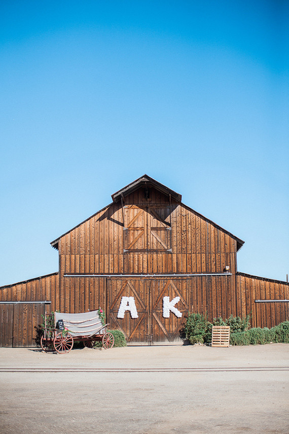 Rustic barn wedding venue