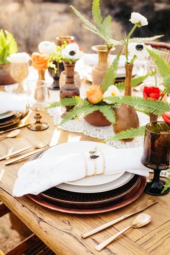 Desert tablescape