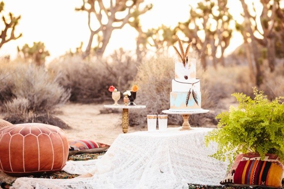 Desert dessert table