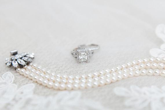 Diamond bridal accessories