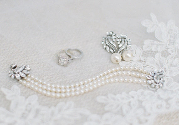 Diamond bridal accessories