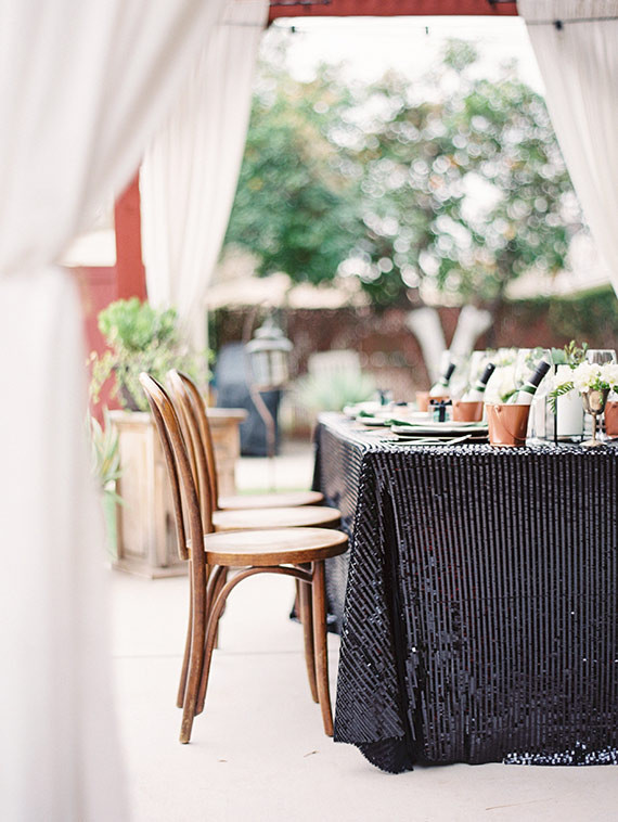 Wedding reception decor