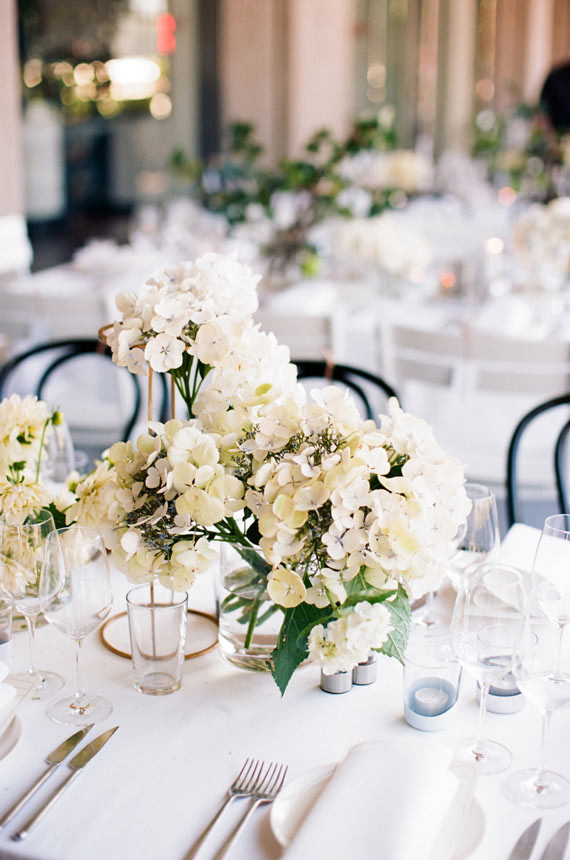 White centerpiece