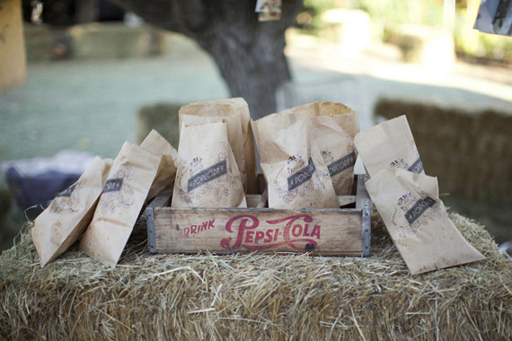 Customized popcorn bags