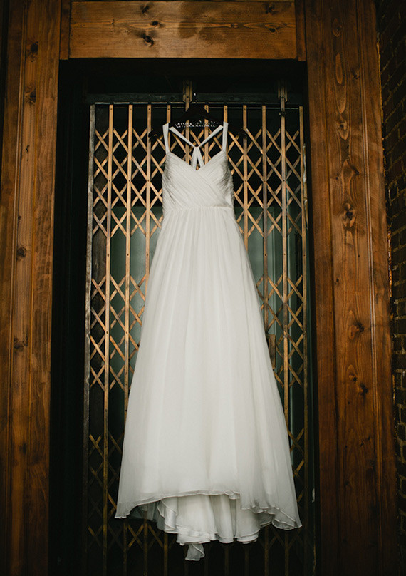 Indoor wedding dress wi