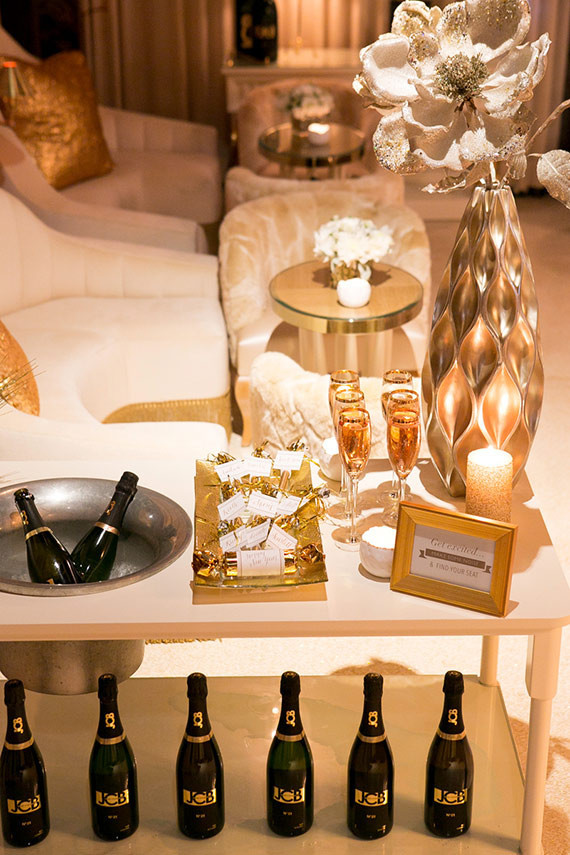 New Years cocktail bar