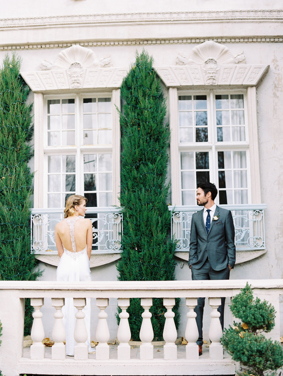 Classic wedding portrait