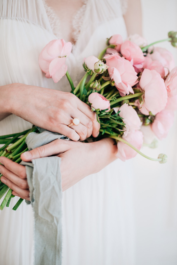 Pink ranucculus bouquet
