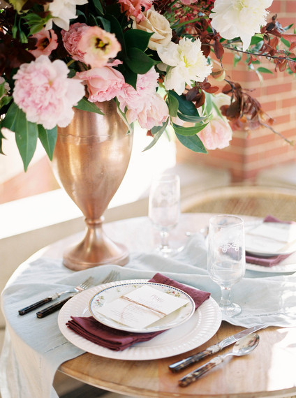 Marsala wedding inspiration