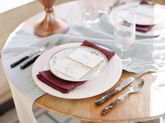 Marsala wedding inspiration