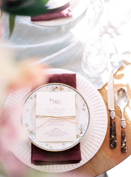 Marsala wedding inspiration