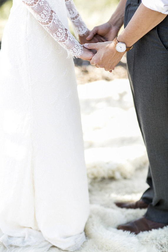 Outdoor California ceremony