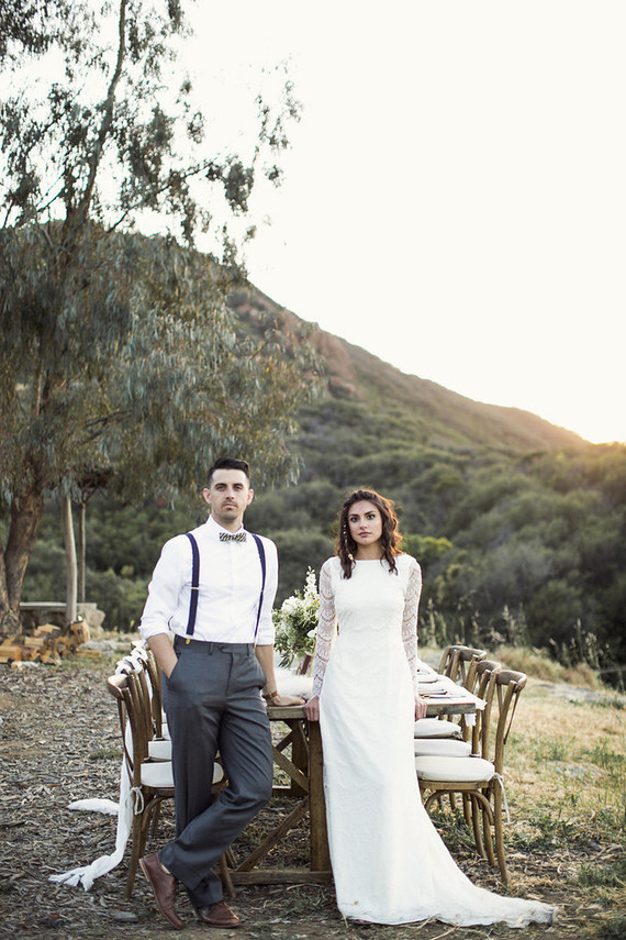 White and gold wedding inspiration