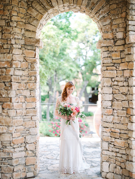 Pretty floral wedding inspiration Inspiration