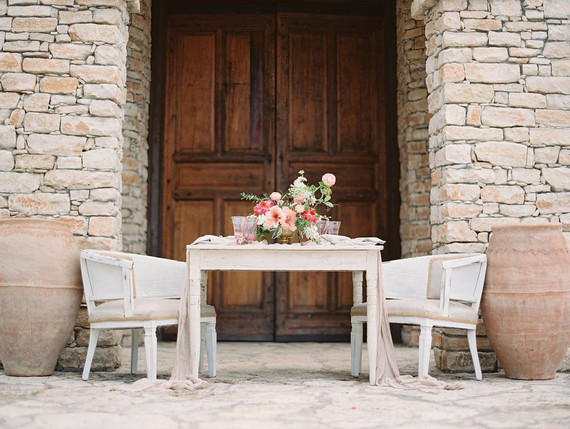 Pretty floral wedding inspiration Inspiration