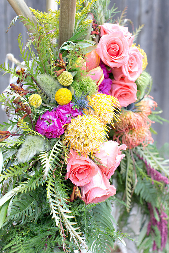 Boho baby shower on 100 Layer Cakelet