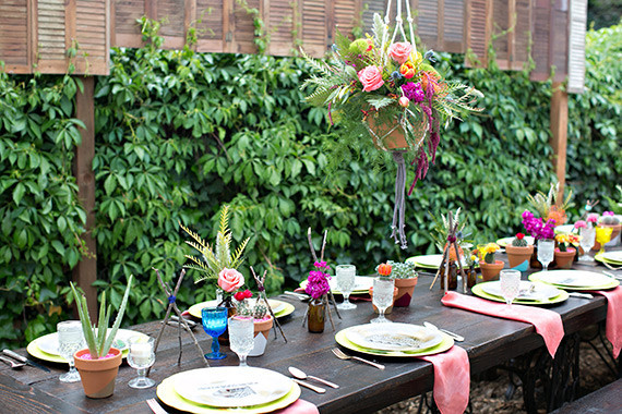 Boho baby shower on 100 Layer Cakelet