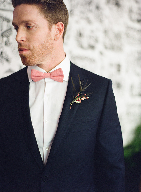 Pink bowtie