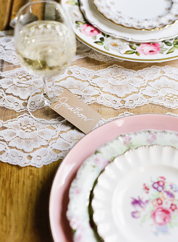 Vintage floral china