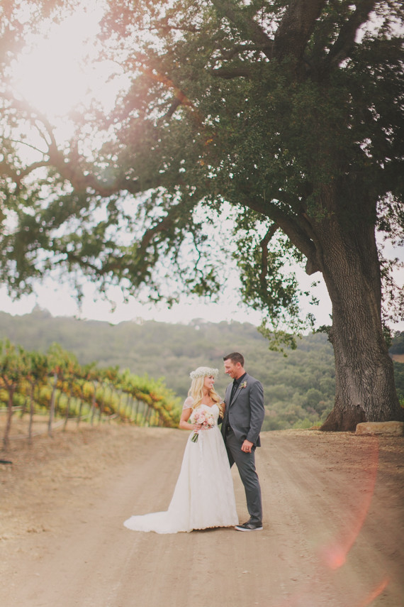 HammerSky Vineyards wedding portraits