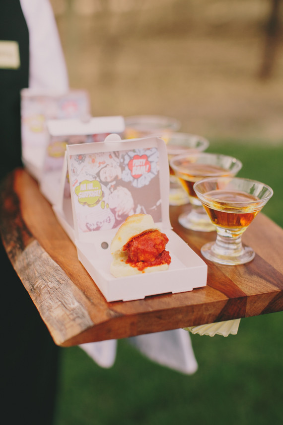 Chicken and biscut event food