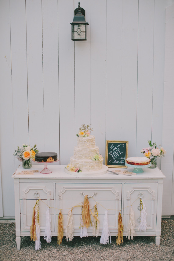 Wedding Dessert Table Inspiration
