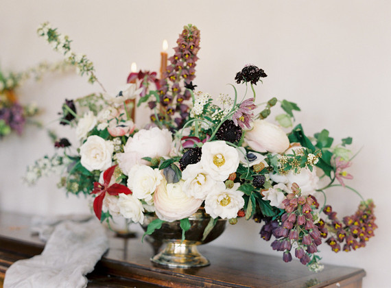 Intimate wedding florals