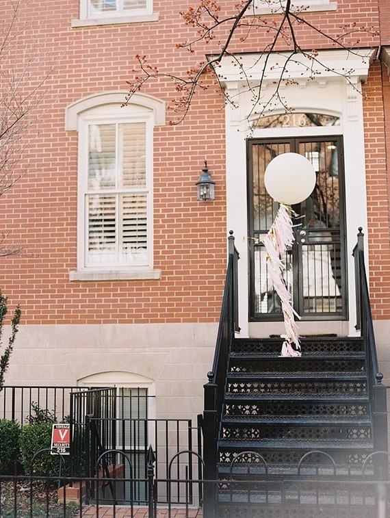 Modern pink bridal shower