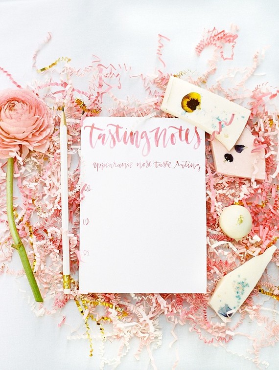 Modern pink bridal shower