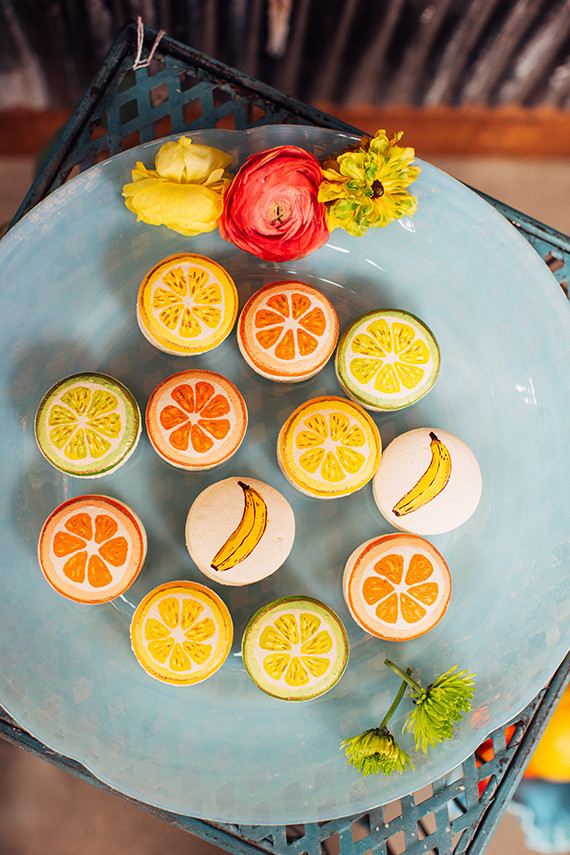 Citrus inspired wedding inspiration