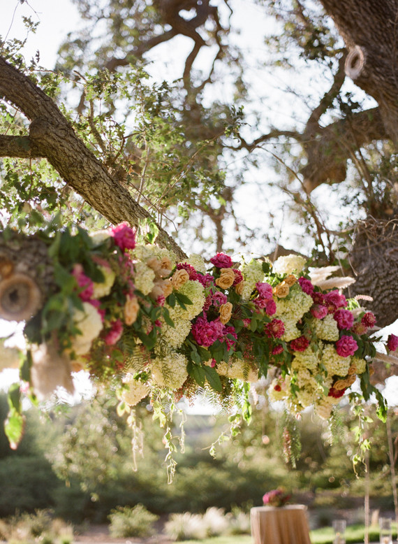 Rustic and romantic vineyard wedding