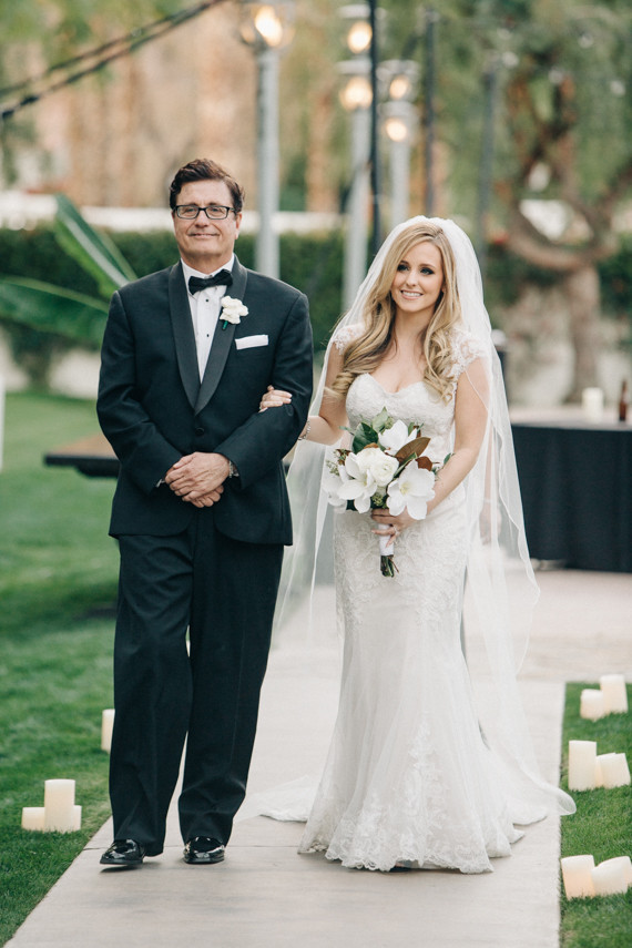 Modern Palm Springs wedding
