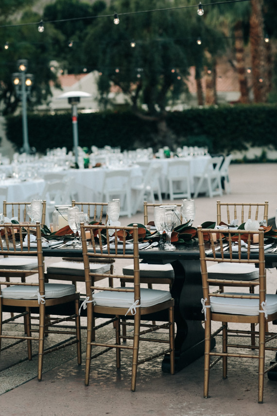 Modern Palm Springs wedding