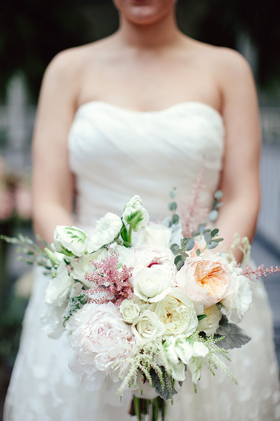 Light pink and white bouquet