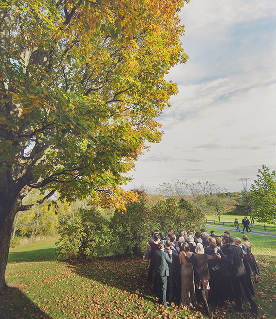 Upstate New York wedding ceremony
