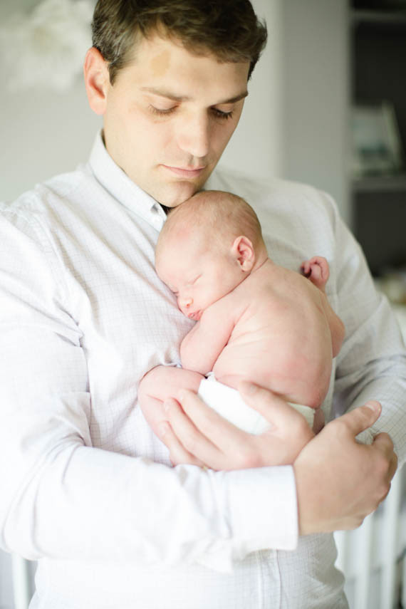 Light airy newborn photos