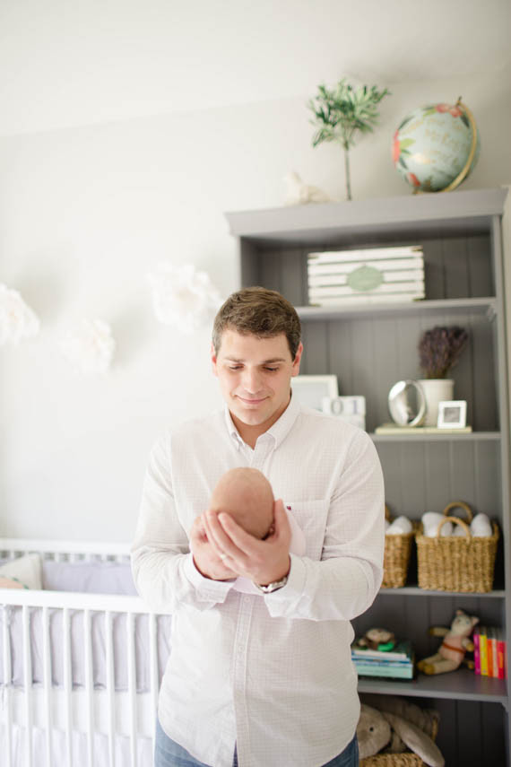 Light airy newborn photos