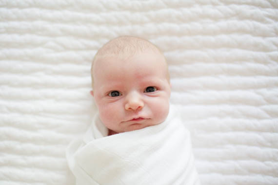 Light airy newborn photos