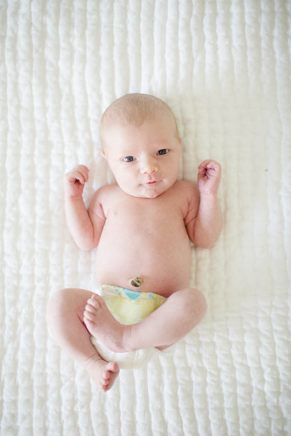 Light airy newborn photos