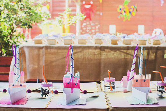 Unicorn 4th Birthday by HomethrownLA Inspiration