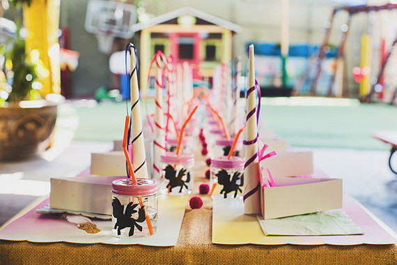 Unicorn 4th Birthday by HomethrownLA Inspiration