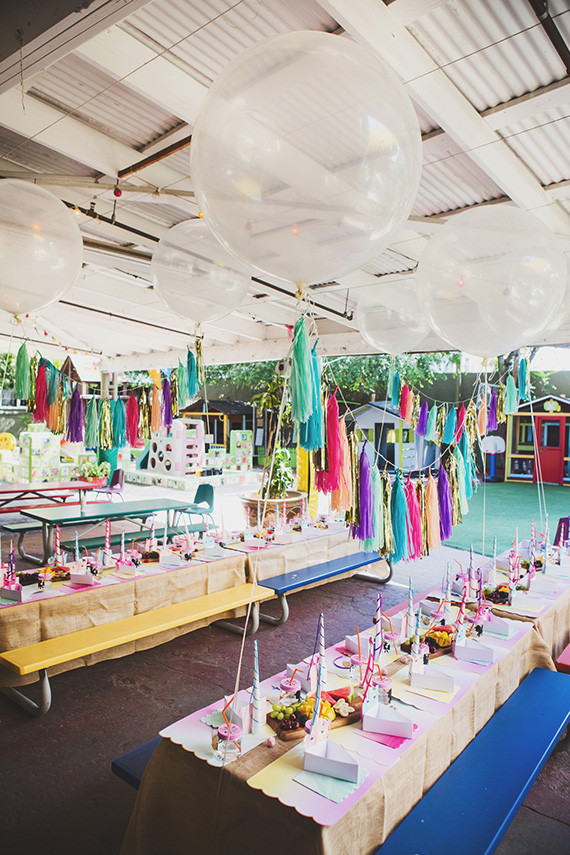Unicorn 4th Birthday by HomethrownLA Inspiration