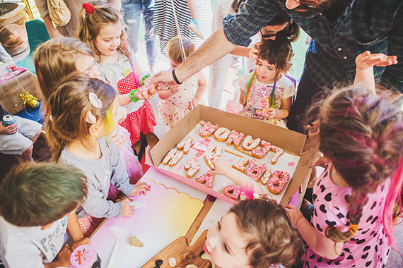 Unicorn 4th Birthday by HomethrownLA Inspiration