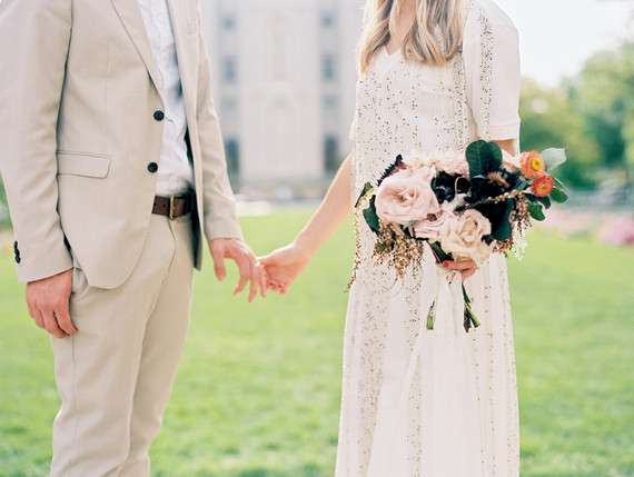 Rose bridal bouquet