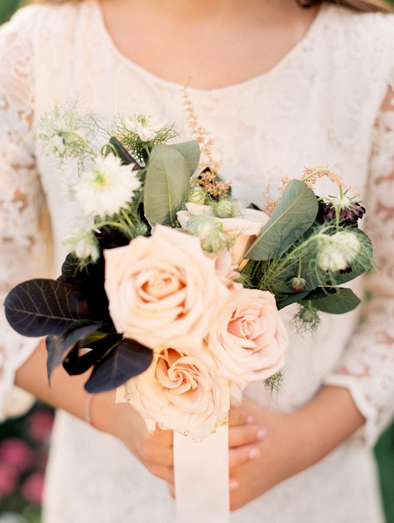 Rose bridal bouquet