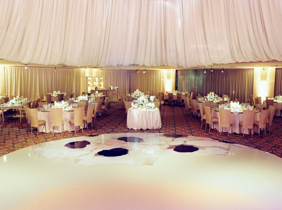 Elegant wedding reception