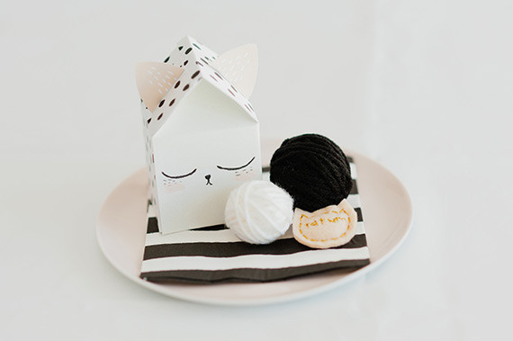 Kitty Cat birthday favors