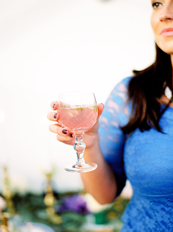 Royal Blue British Baby Shower